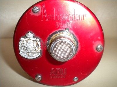 Vintage ABU SWEEDEN AMBASSADEUR 5000 Casting Reel  