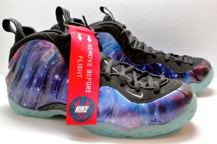 Nike Air Foamposite One Sz 9.5 NRG Galaxy Glow 3M QS 521286 800 All 