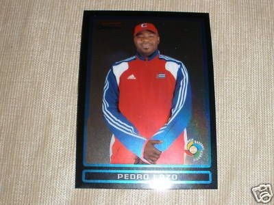 2009 Bowman Draft WBC Chrome 14 Pedro Lazo (2)  