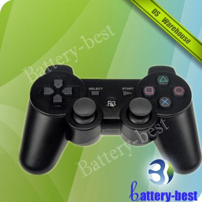 New Black SIXAXIS DualShock Wireless Bluetooth Game Controller for 