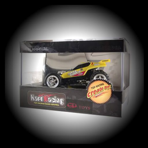 Full Function 152 Remote Control Car Mini RC KART Racing BUGGY Yellow 