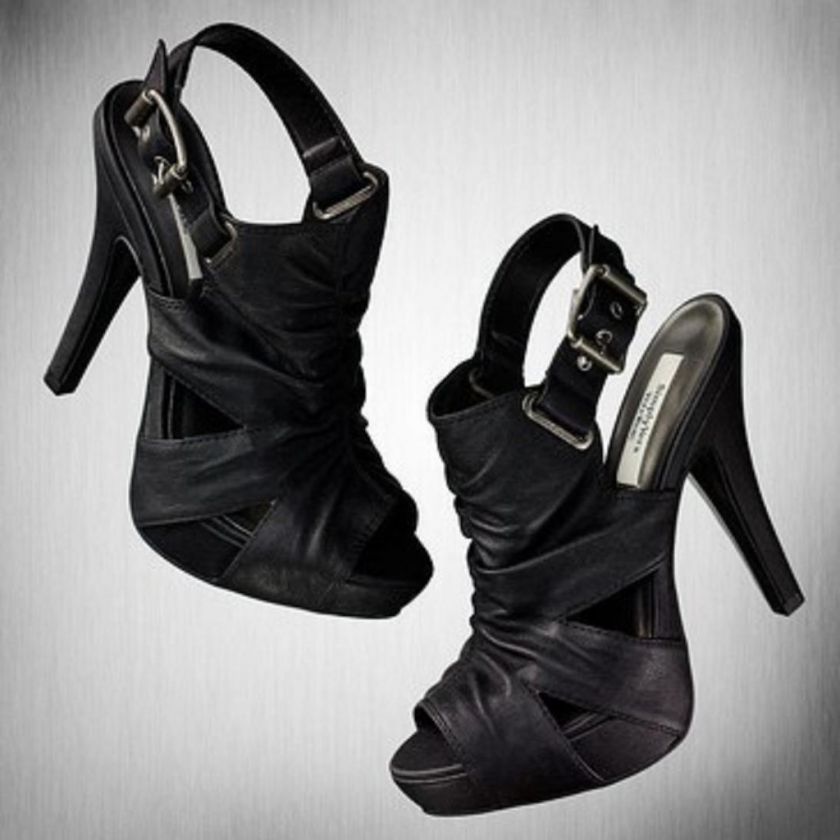 Simply VERA WANG Landy Peep Toe Platform Heels 9.5 10  