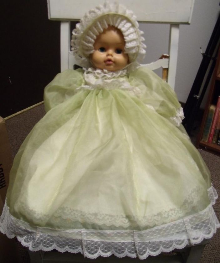 Vintage Horsman Blue Sleep Eye Doll Drinks Wets 1971  