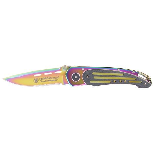   Wesson SWRTS Knife Rainbow Rare *Discontinued* (B33) NIB VIBE  