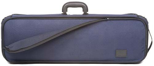 Gewa Liuteria Maestro Oblong Blue 4/4 Violin Case Anthracite Velvet 