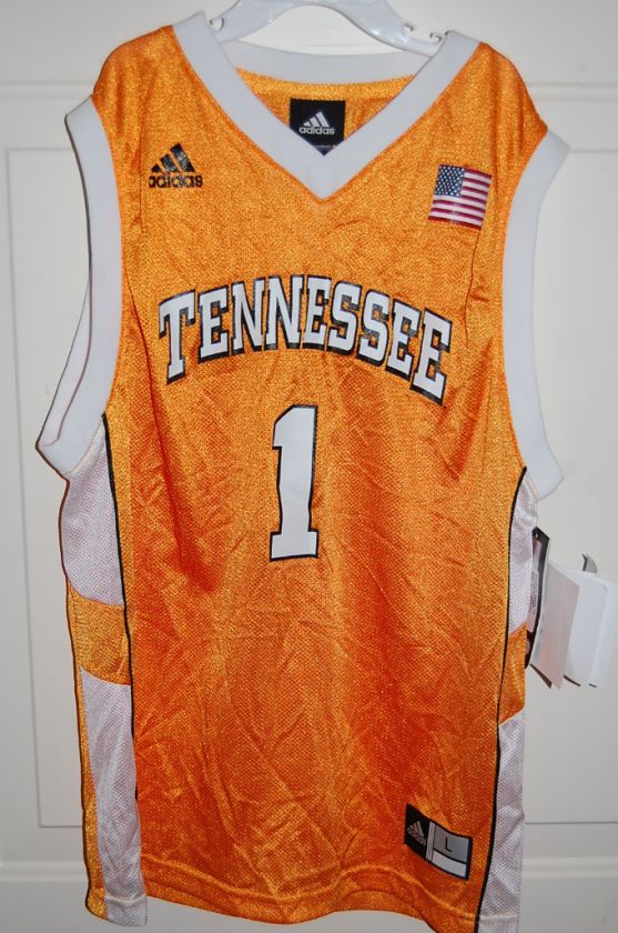Univ of Tennessee Vols Youth Basketball Jersey 1 NWT UT  
