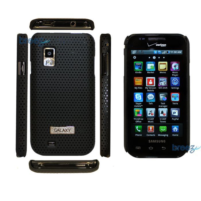 SAMSUNG GALAXY S Verizon Fascinate Mesh Hard Case Cover  