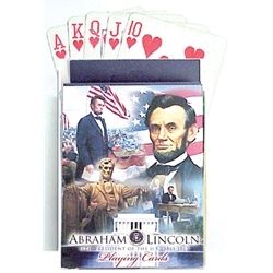 ABRAHAM LINCOLN 16th President of the US Playing Cards  