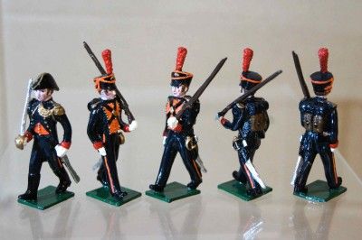 MARLBOROUGH NAPOLEONIC FRENCH MARINES MARCHING og  