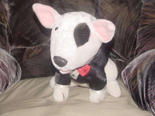 Budweiser SPUDS MACKENZIE Plush Dog By Applause 1987  