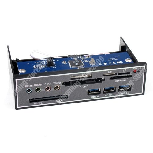 25 Internal Memory Card Reader + Sata + USB 3.0 HUB  