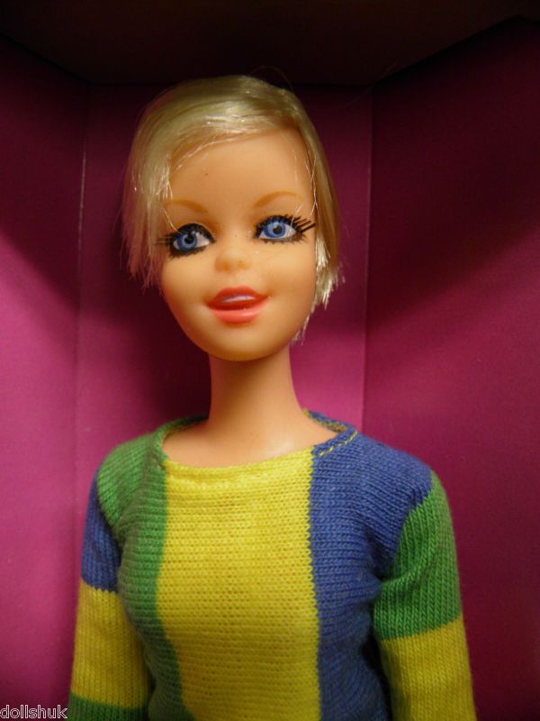 TWIGGY Twist N Turn Mattel in box 1967 Doll  