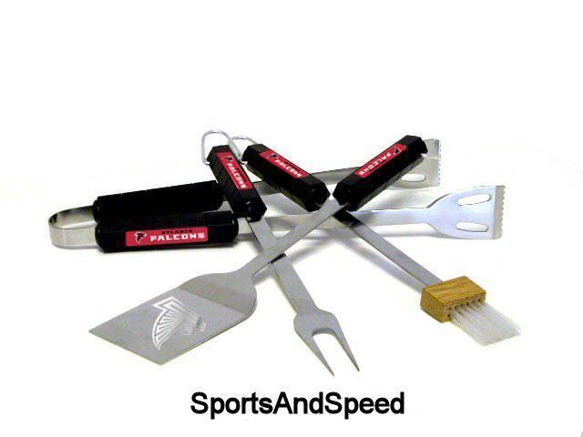 Atlanta Falcons NFL BBQ Grill Tool Set Bar B Que NEW  