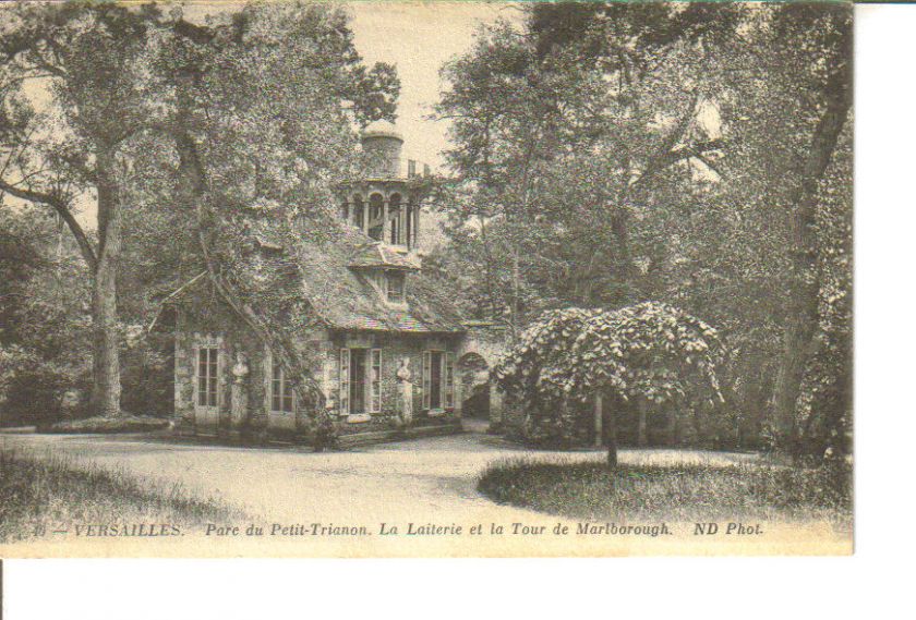 Versailles France Parc du Petit Trianon old postcard  