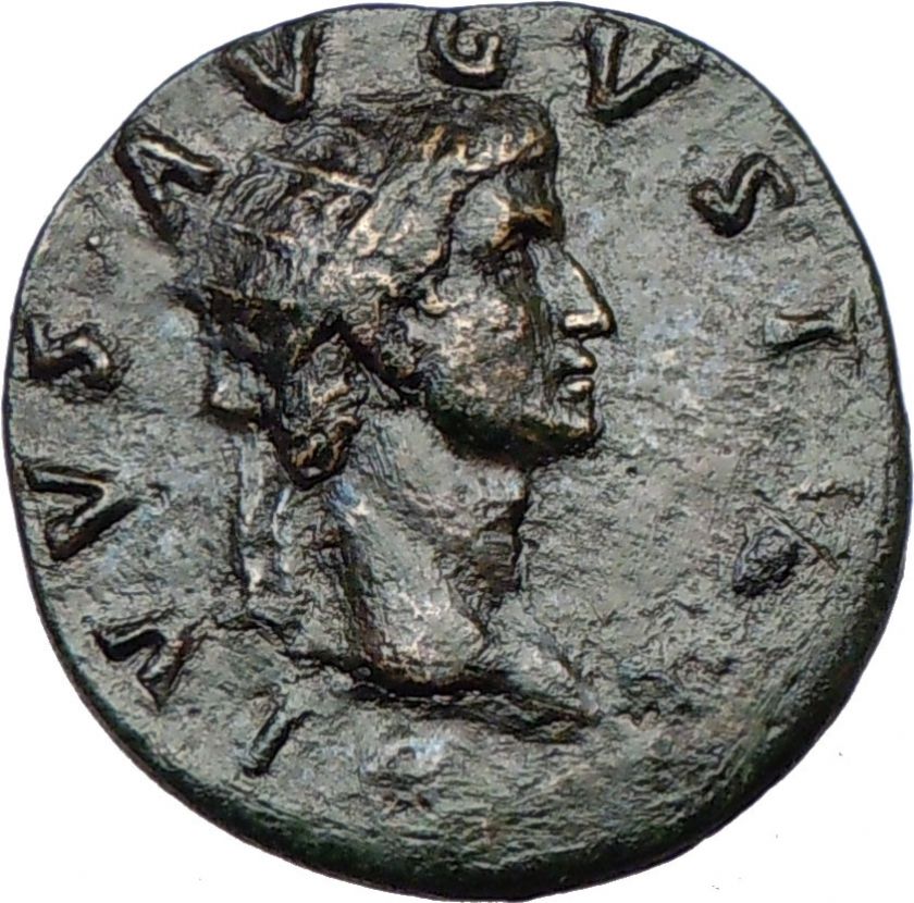 DIVUS AUGUSTUS. Rome RESTITUTION under Nerva 98AD RARE  