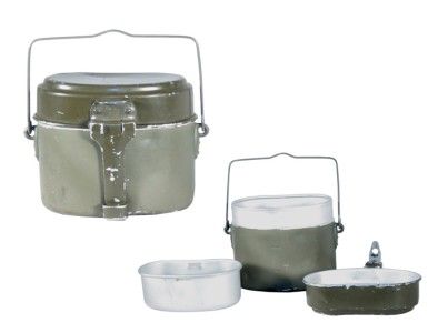 AUSTRIAN ARMY MESS KIT   3 PIECE  