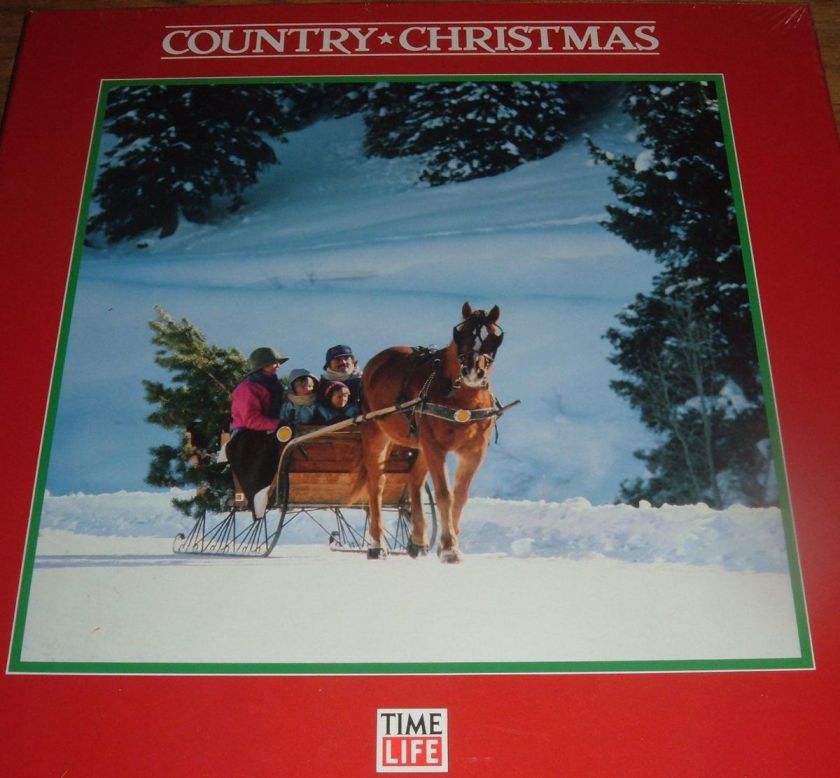   Christmas 3 x LP *SEALED* Reba McEntire Elvis Presley Gene Autry etc