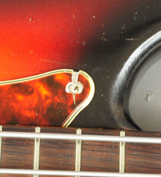 1963 VINTAGE FENDER PRECISION BASS GUITAR SUNBURST USA ALL ORIGINAL 1 