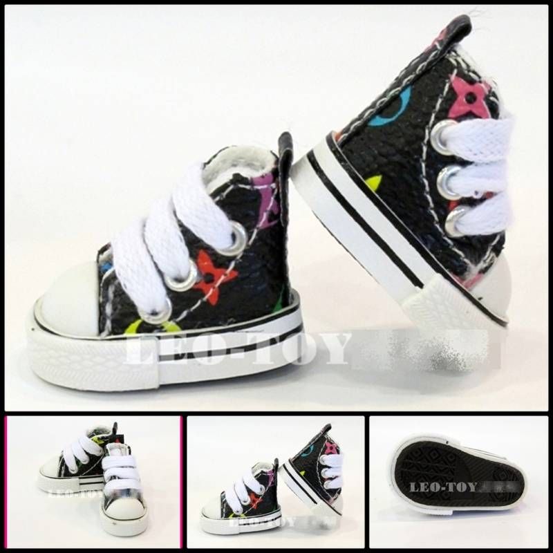 Blythe Hujoo Azone Doll Shoes MICRO Sneaker Black Multi  