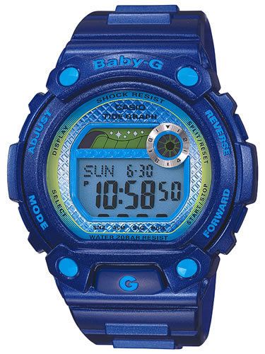 Casio G Shock BLX 100 2JF Baby G Blue x Blue  