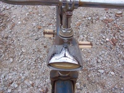 Vintage Blue J C HIGGINS Bicycle 26 HeadLight/Rack  