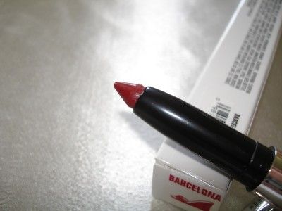 BARE ESCENTUALS~BUXOM LIPSTICK~BARCELONA~SCARLET~NIB~  