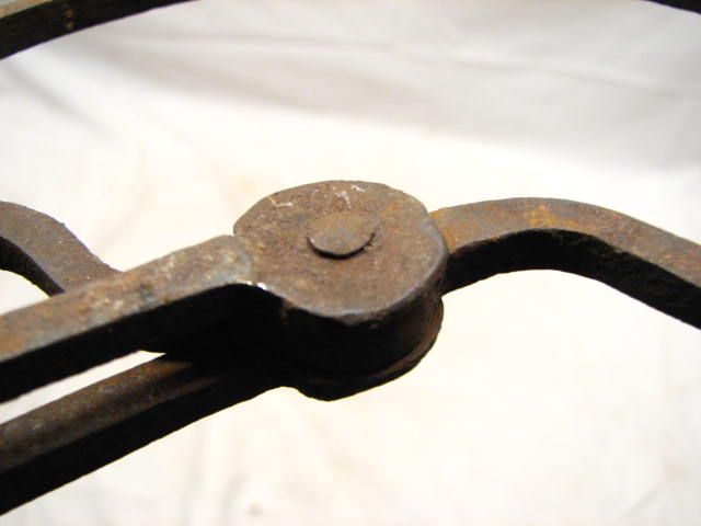 BLACKSMITH HAND FORGED WHEELWRIGHTS TRAVELER WHEEL TOOL  