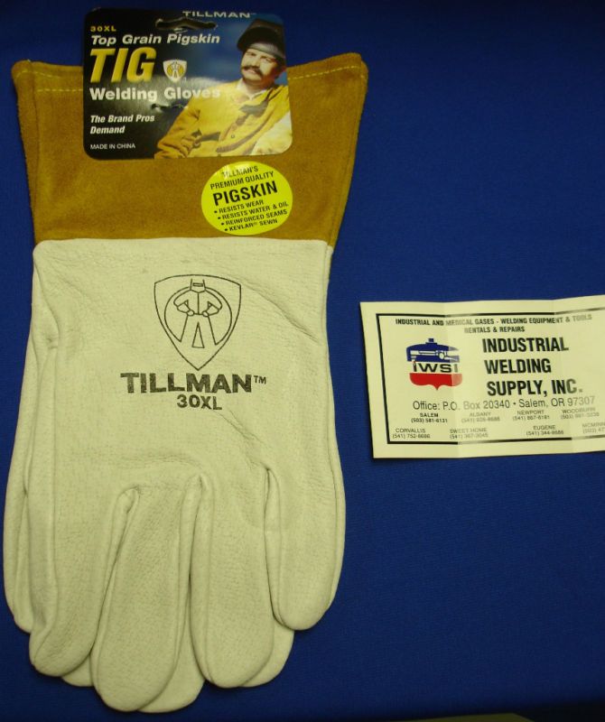 TILLMAN 30XL TIG GLOVES X LARGE Top Grain Pigskin  