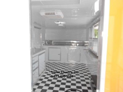 NEW 8.5x20 Enclosed Concession Food Vending BBQ Trailer  