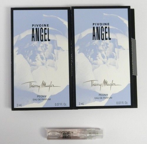 Thierry Mugler Angel Peony EDP .07oz Spray Sample x2  