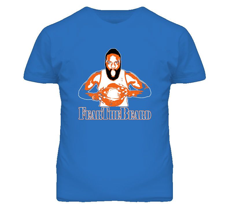 Fear The Beard James Harden Okc Oklahoma T Shirt  