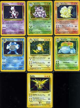 Pokemon BASE SET 1 COMPLETE SET 102 CARDS MINT with BINDER   FREE 