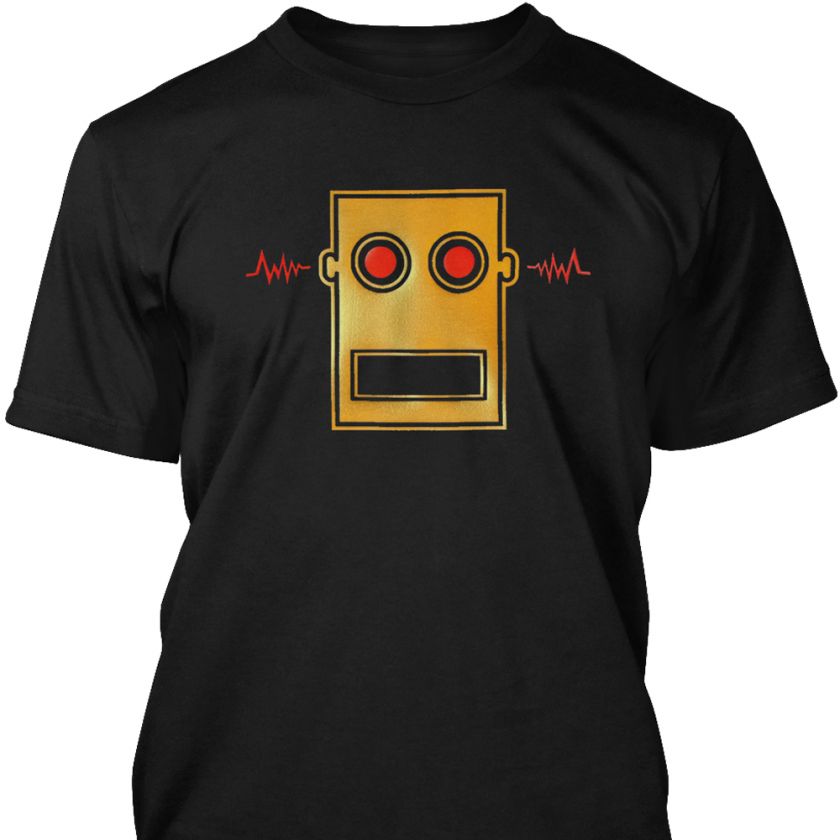 LMFAO   ROBOT HEAD   T SHIRT   Party Rock   Shufflin  