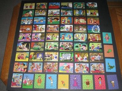 THE FLINTSTONES   CARTOON CARD SET◆  