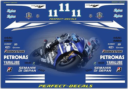 2011 Ben Spies Moto GP Full Race Decal set Stickers  