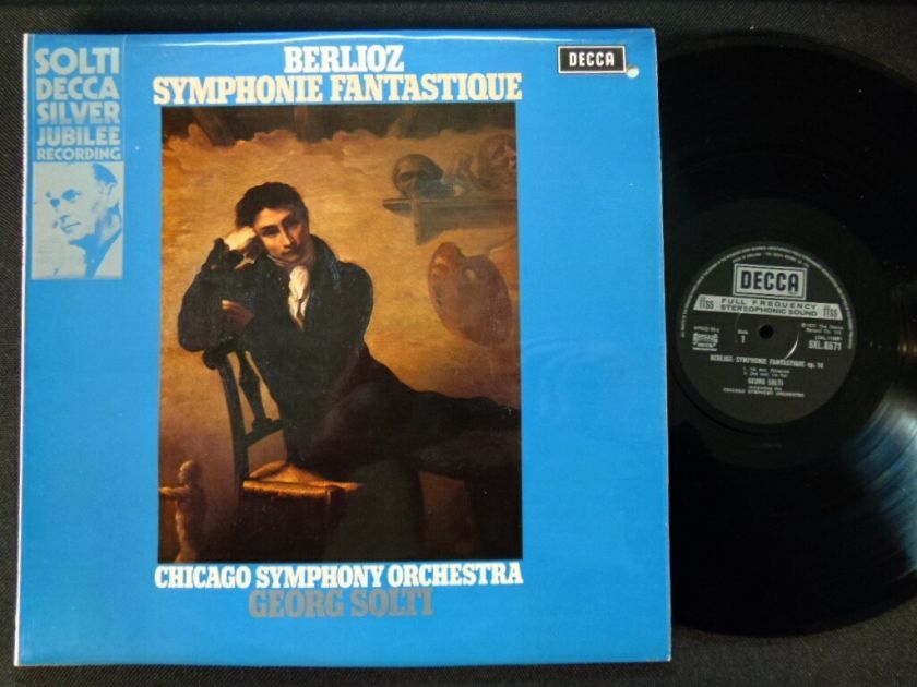 BERLIOZ Solti SYMPHONIE FANTASTIQUE UK DECCA STEREO NM  