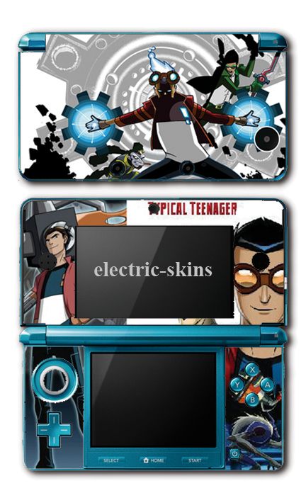 Nintendo 3DS generator rex skin kit, typical teenager generator rex 