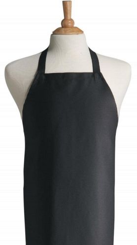 Plain Black Bib Apron  Blank Grilling Aprons  