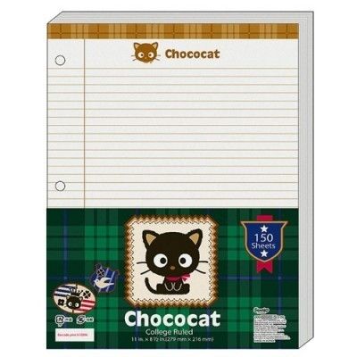 Sanrio Chococat 3 Ring Binder Looseleaf Tartan  