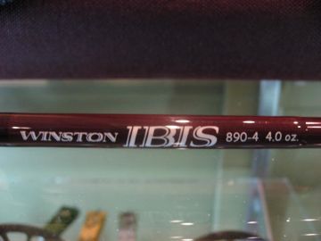 WINSTON IBIS 890 4 FLY ROD 9 8wt. 4pc. USED *TCO FLY SHOP*  