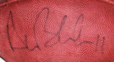 NEW ENGLAND PATRIOTS DREW BLEDSOE SIGNED NFL FOOTBALL  