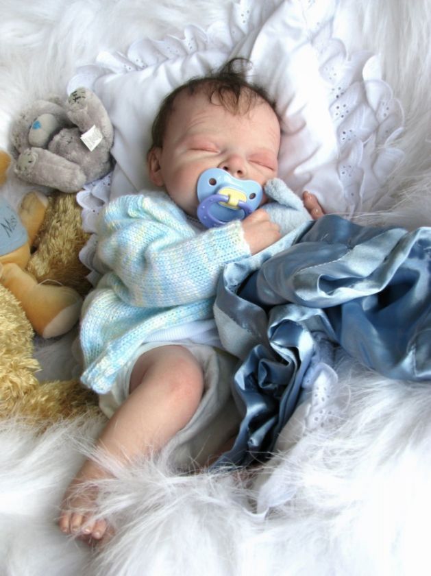 Reborn doll baby boy **Bligh**Adrie stoetes Teddy LIMITED EDITION 