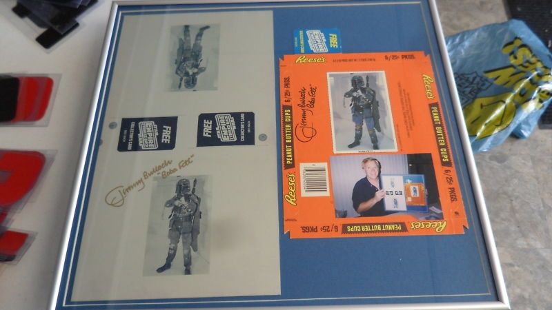 OF A KIND ORIGINAL STAR WARS PRINTING PLATE BOBA FETT  