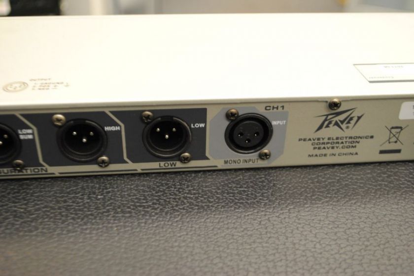 Peavey PV 23XO 2 Way Stereo 3 Way Mono Crossover  