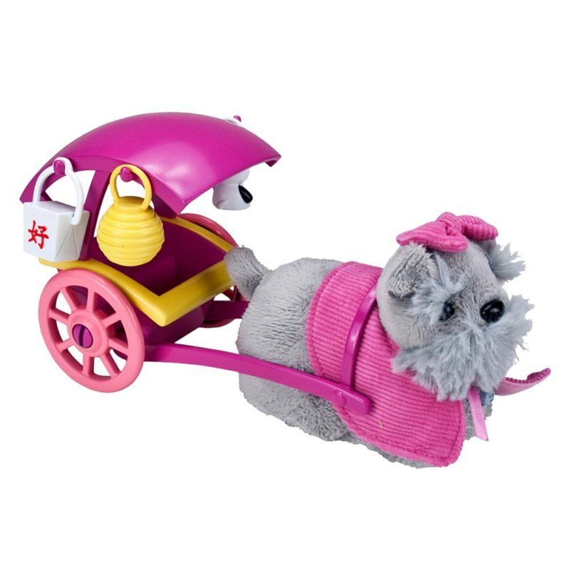 Zhu Zhu Pets Puppies Puppy BOW WOW BUGGY Collectible 