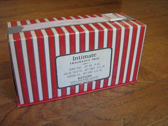 REVLON INTIMATE FRAGRANCE TRIO Box Set 2 Full Bottles  