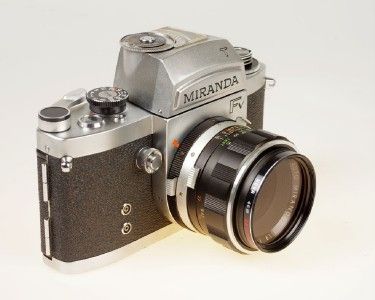 MIRANDA FvT SLR CAMERA   1968   IN LOVELY CONDITION   VERY SCARCE 