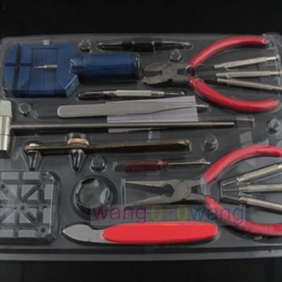 18 PCS WATCH REPAIR TOOL KIT SET CASE OPENER PIN REMOVE  