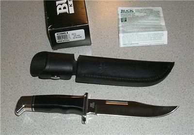 NEW Buck 119BK Special Hunting Knife & Leather Sheath  