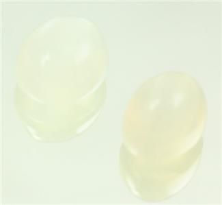 White Moonstone 2 Oval 11MM X 13MM Loose Gemstones  